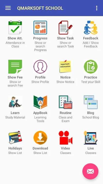 Qmarksoft School ERP Mobile App on Google Play Store